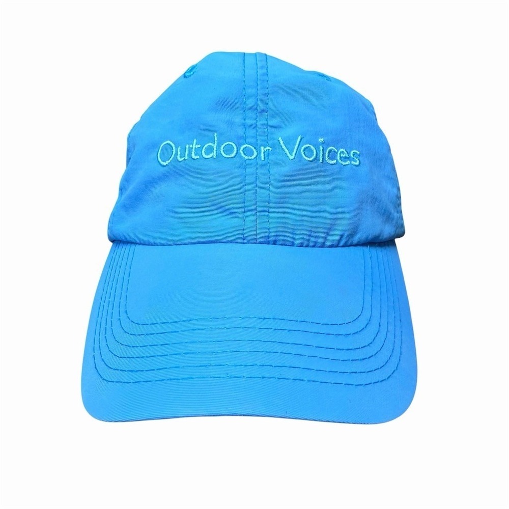 Outdoor Voices Baseball Cap Unisex One Size Blue Dallas‎ Logo Adjustable